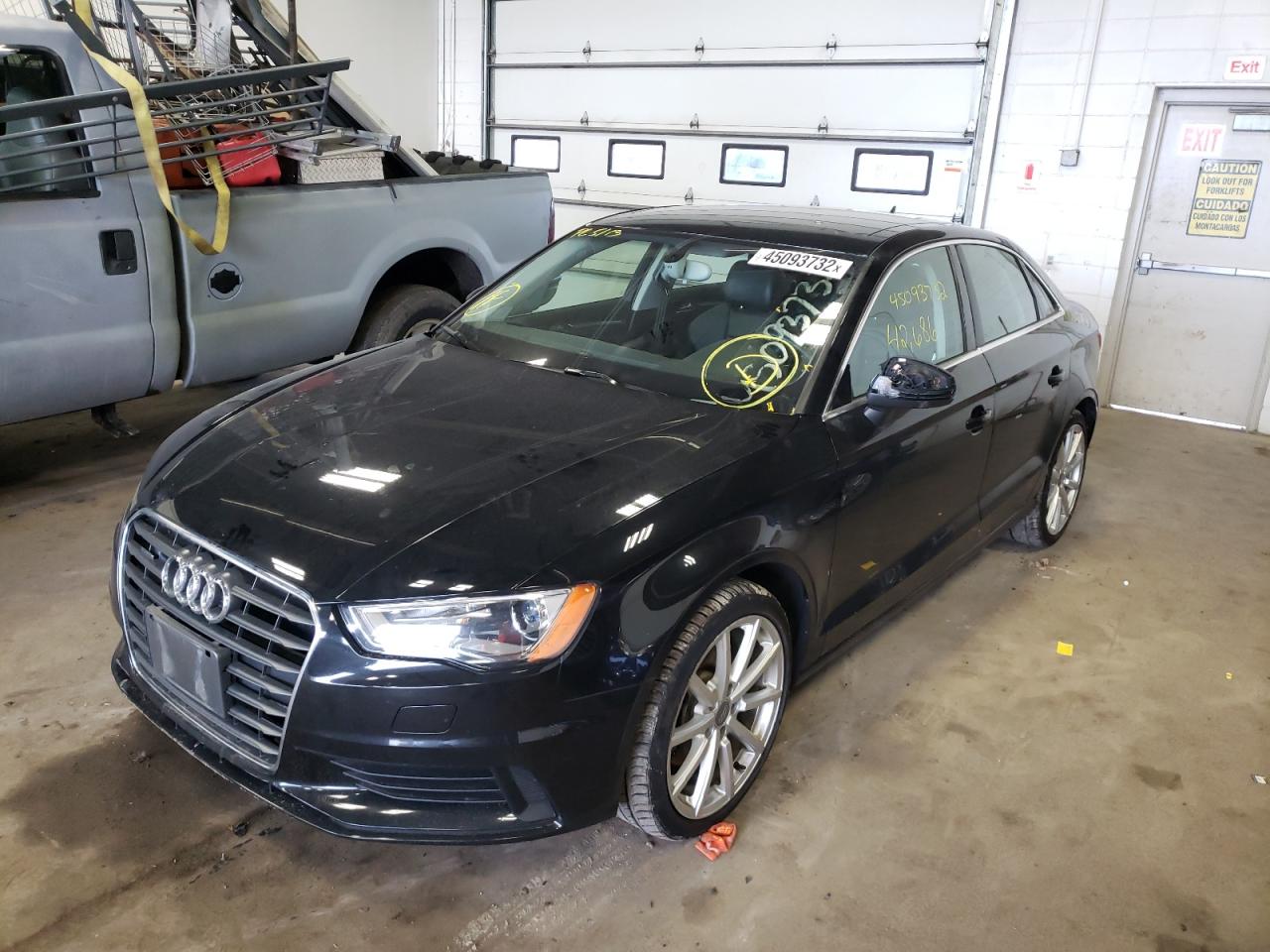 Photo 2 from auction – 2015 AUDI A3 PREMIUM with VIN WAUEFGFF8F1040707