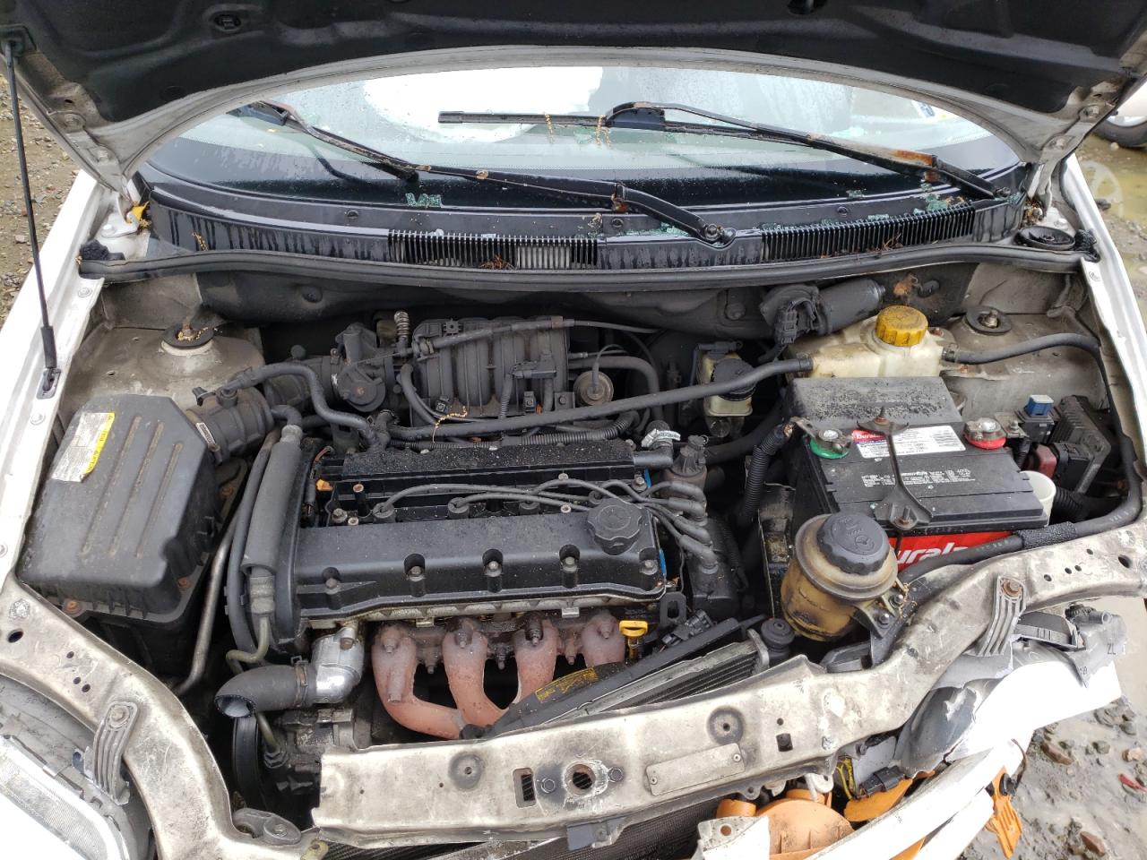 Photo 7 from auction – 2005 CHEVROLET AVEO BASE with VIN KL1TD62655B444970