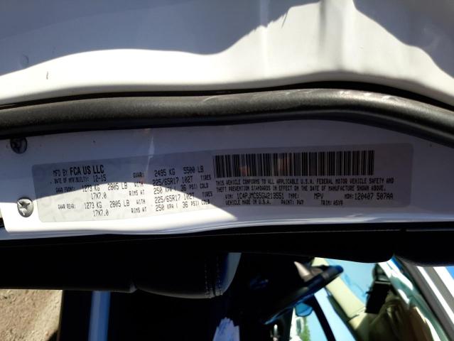 Photo 10 from auction – 2016 JEEP CHEROKEE L with VIN 1C4PJMCS5GW213551
