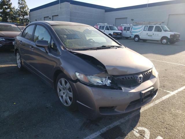 HONDA CIVIC LX 2011 with VIN 2HGFA1F58BH535898 - Photo from auction