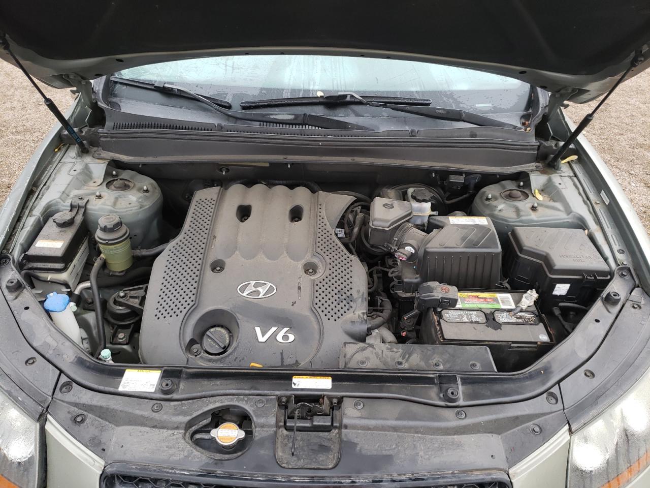 Photo 7 from auction – 2008 HYUNDAI SANTA FE G with VIN 5NMSG13D78H168562