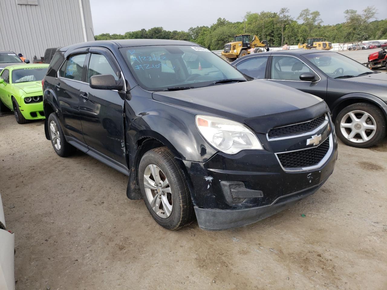 CHEVROLET EQUINOX LS 2012 with VIN 2GNFLCEK1C6327832 - Photo from auction