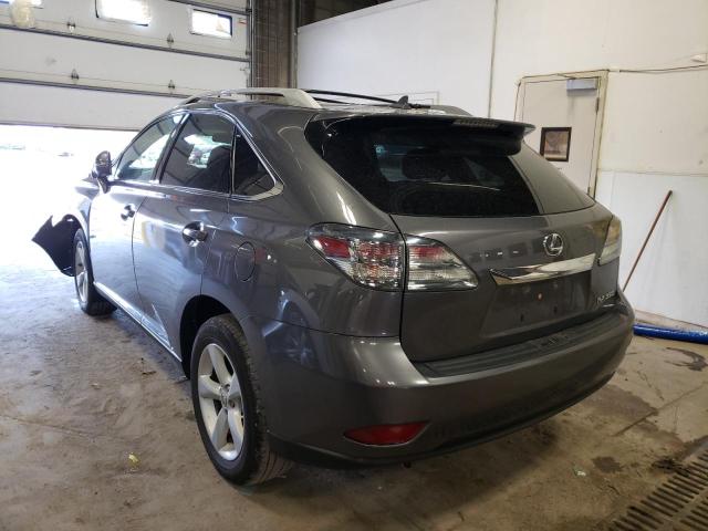 Photo 3 from auction – 2012 LEXUS RX 350 with VIN 2T2ZK1BAXCC080426
