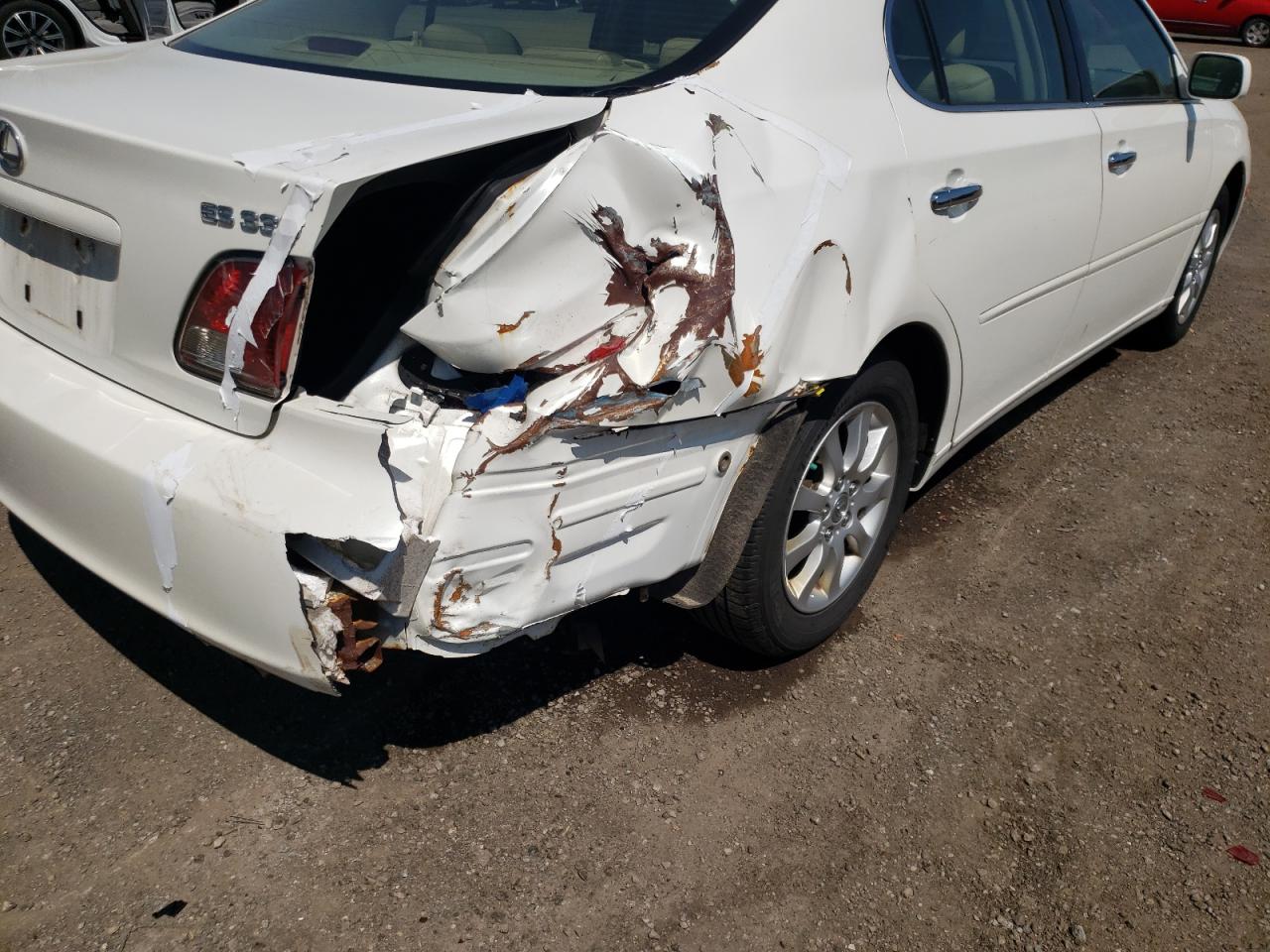 Photo 9 from auction – 2004 LEXUS ES 330 with VIN JTHBA30G545048699
