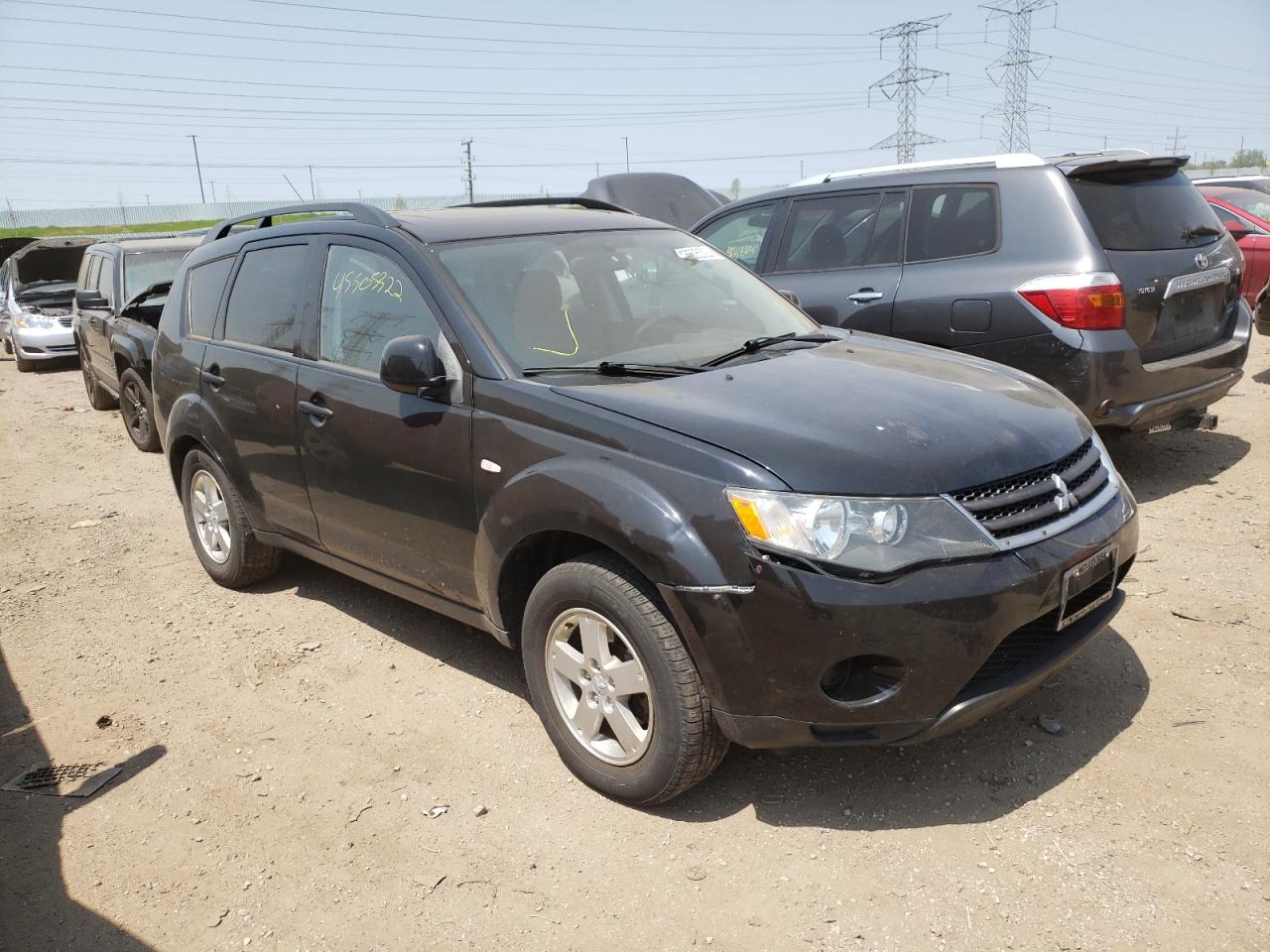 MITSUBISHI OUTLANDER 2007 with VIN JA4MT31X67Z015981 - Photo from auction