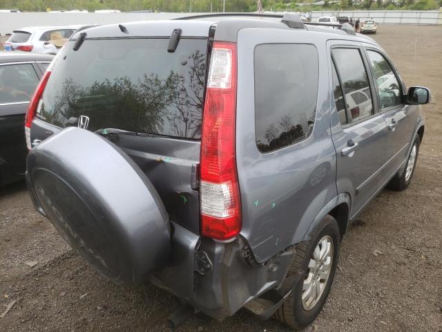 Photo 4 from auction – 2005 HONDA CR-V SE with VIN JHLRD78935C009257