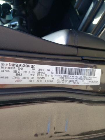 Photo 10 from auction – 2015 DODGE DURANGO LI with VIN 1C4RDJDG7FC689955