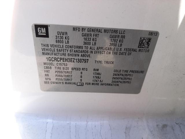 Photo 10 from auction – 2014 CHEVROLET SILVERADO with VIN 1GCRCPEH3EZ130797
