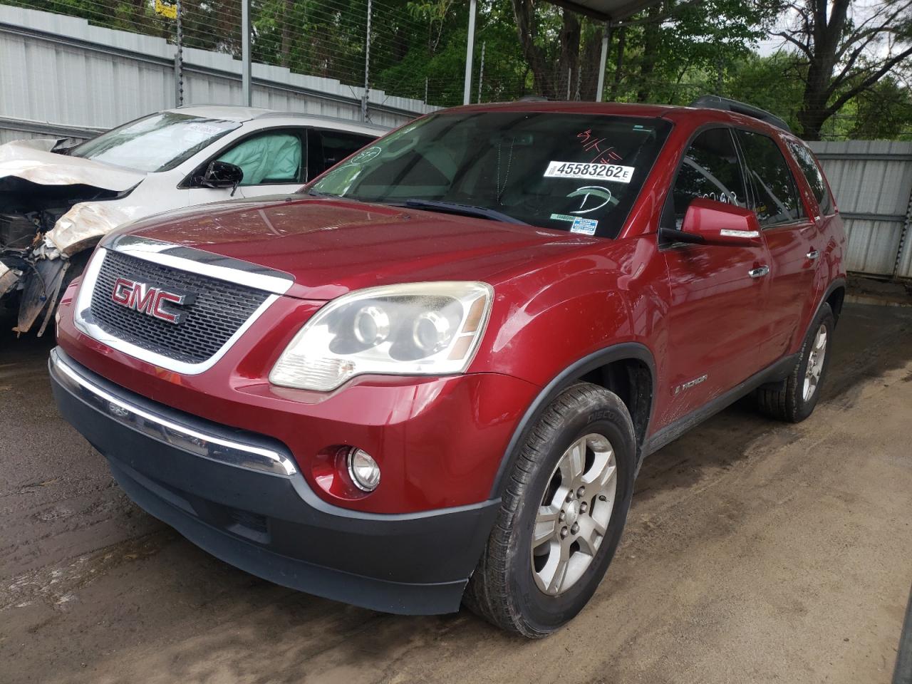 Photo 2 from auction – 2008 GMC ACADIA SLT with VIN 1GKER23778J226644