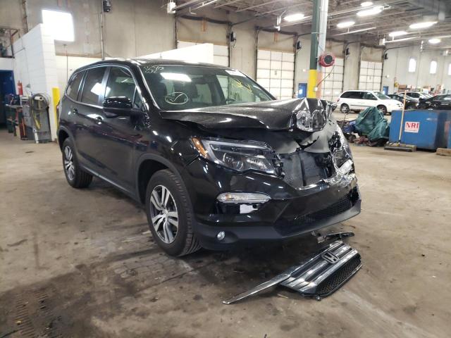 HONDA PILOT EXL 2017 with VIN 5FNYF6H51HB091944 - Photo from auction