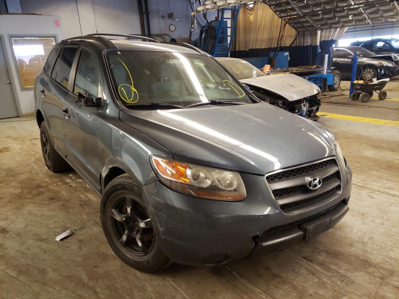 HYUNDAI SANTA FE G 2007 with VIN 5NMSG13D17H100434 - Photo from auction