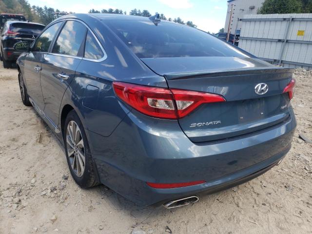 Photo 3 from auction – 2015 HYUNDAI SONATA SPO with VIN 5NPE34AF4FH214475
