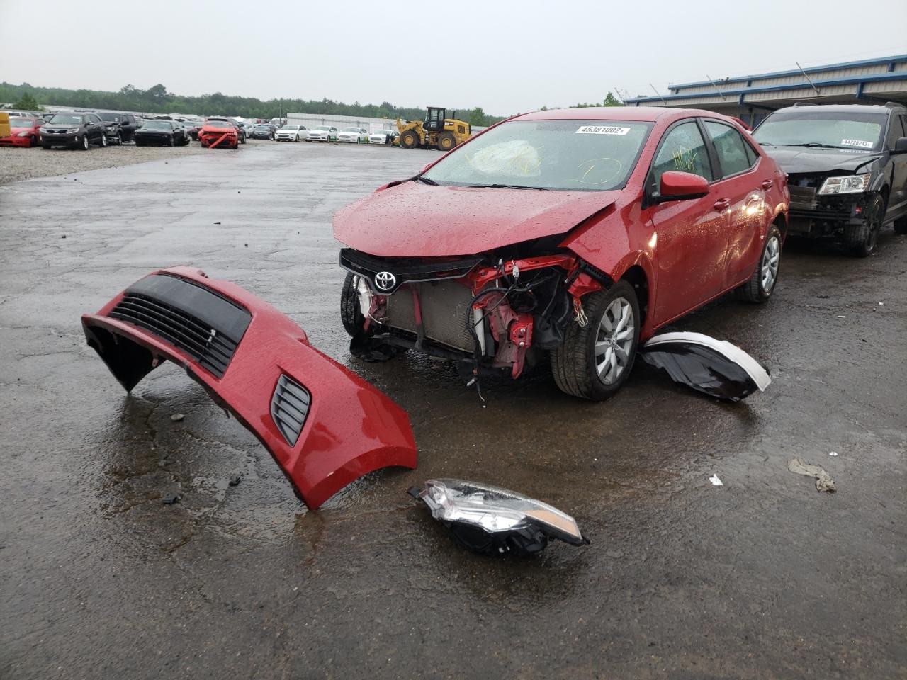 Photo 2 from auction – 2016 TOYOTA COROLLA L with VIN 2T1BURHE0GC543866