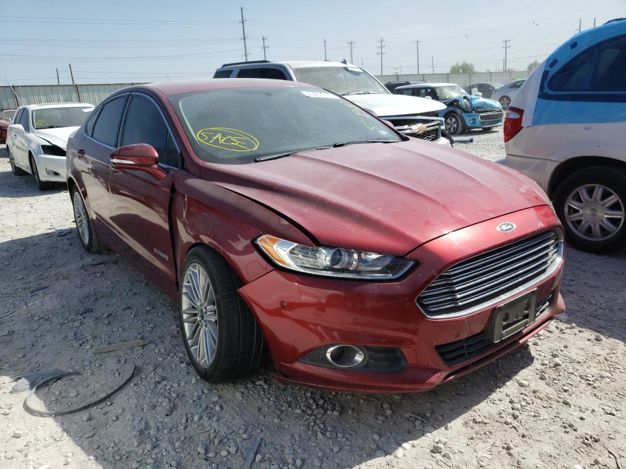 FORD FUSION SE 2013 with VIN 3FA6P0LU1DR169251 - Photo from auction