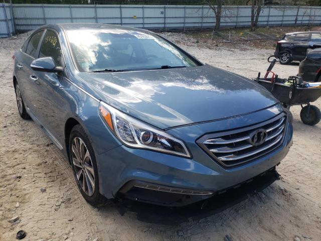 Photo 1 from auction – 2015 HYUNDAI SONATA SPO with VIN 5NPE34AF4FH214475