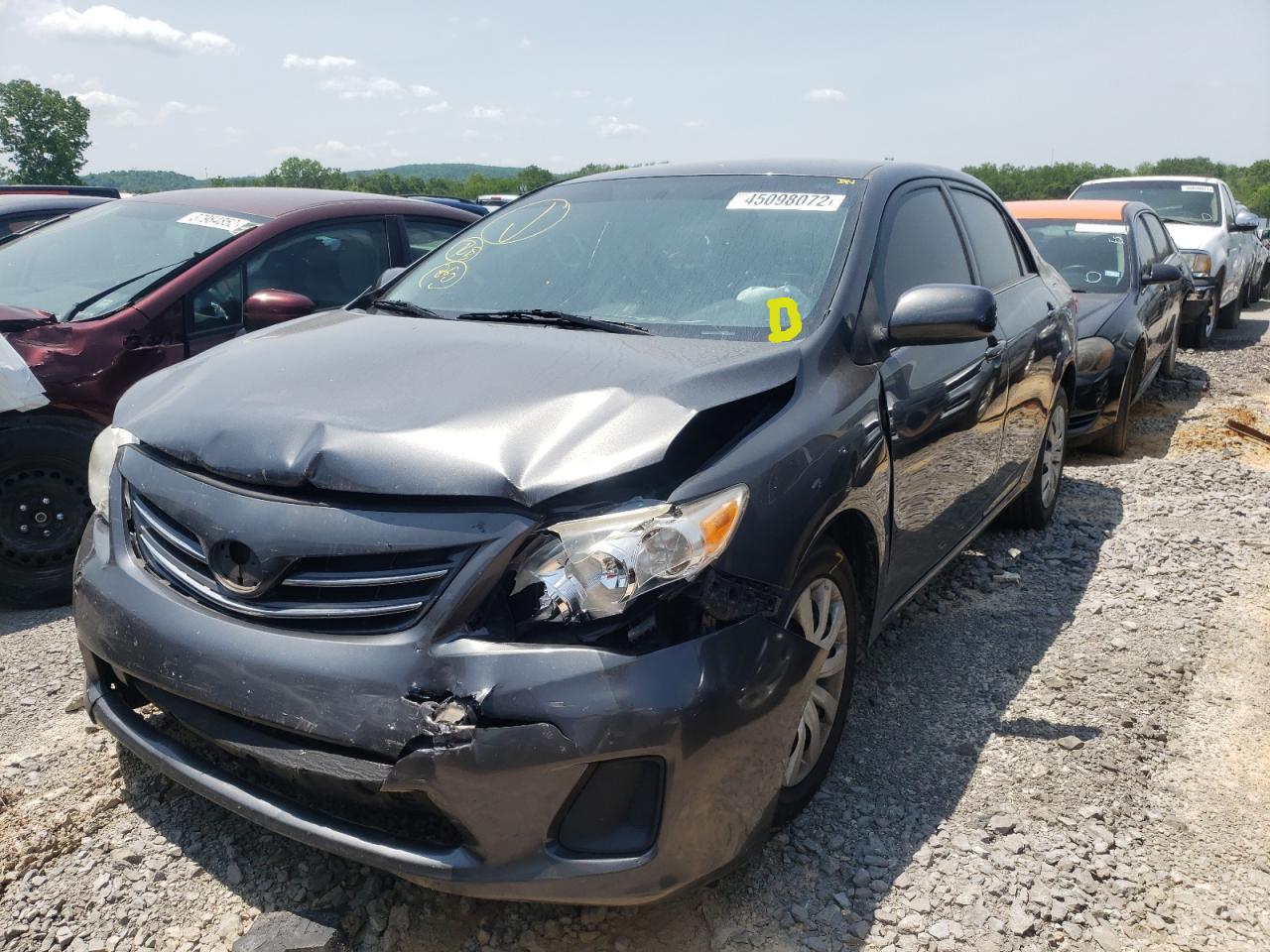 Photo 2 from auction – 2013 TOYOTA COROLLA BA with VIN 2T1BU4EE9DC047855