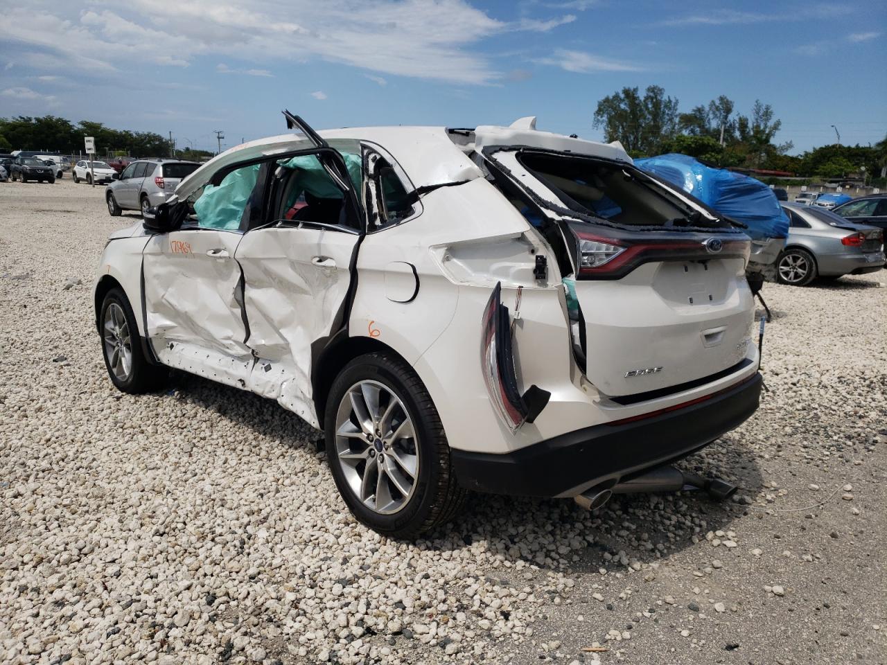 Photo 3 from auction – 2017 FORD EDGE TITAN with VIN 2FMPK3K89HBB71865