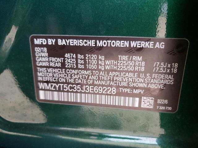 Photo 10 from auction – 2018 MINI COOPER S C with VIN WMZYT5C35J3E69228