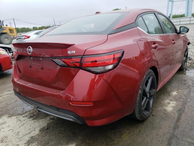 Photo 4 from auction – 2021 NISSAN SENTRA SR with VIN 3N1AB8DV6MY321008