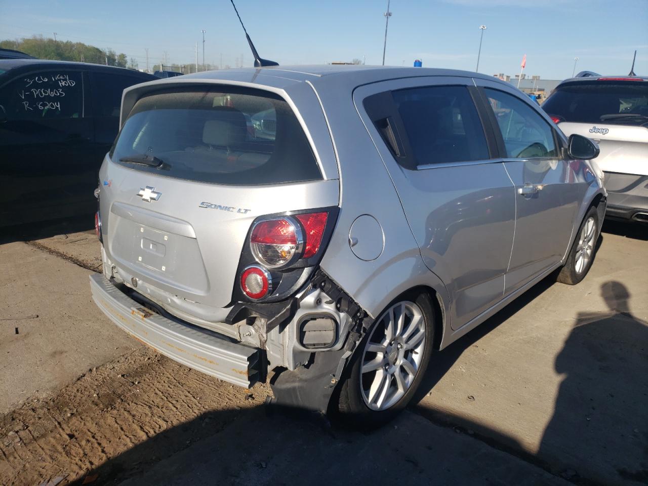 Photo 17 from auction – 2014 CHEVROLET SONIC LT with VIN 1G1JC6SHXE4110063