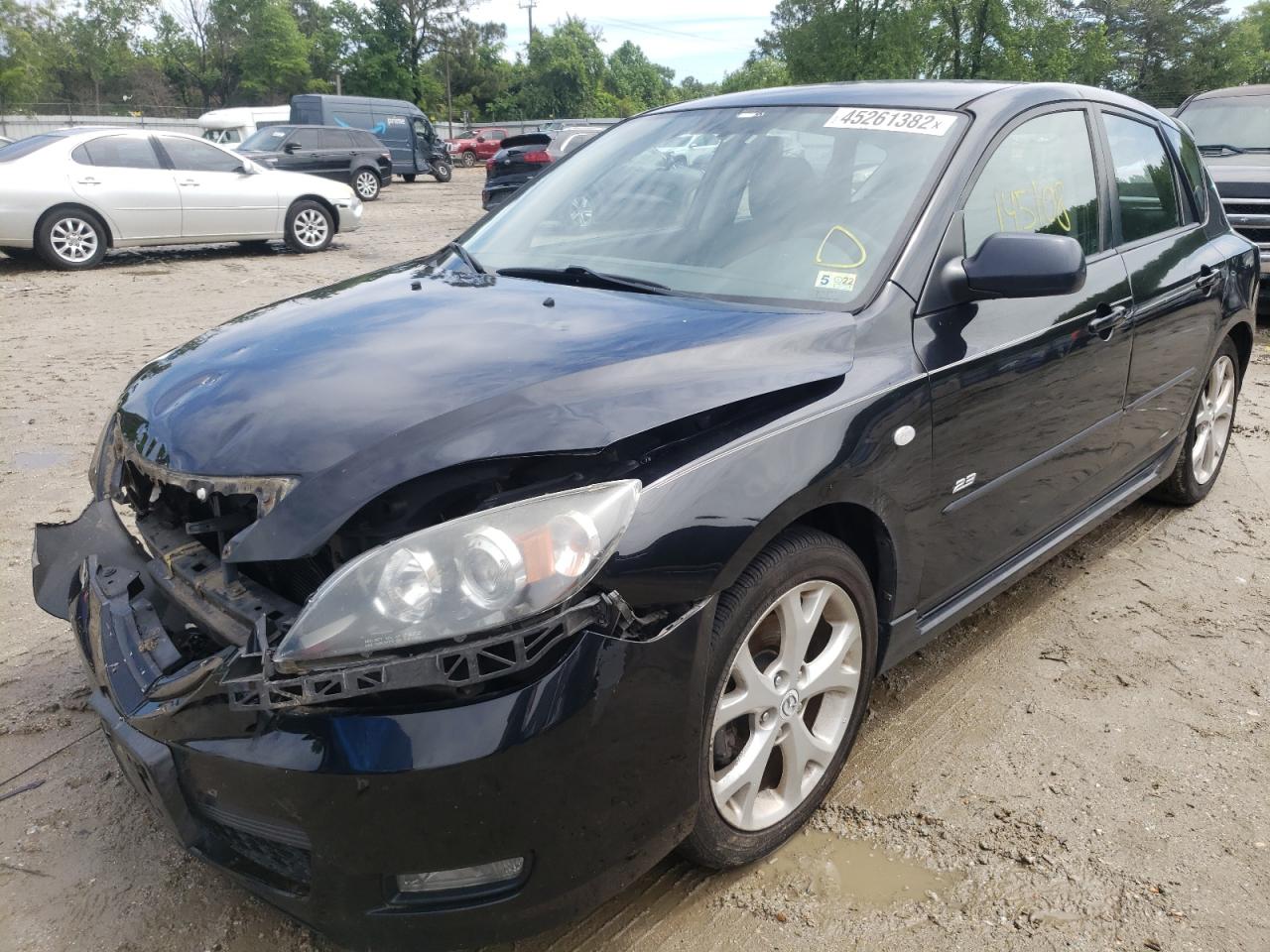Photo 2 from auction – 2008 MAZDA 3 HATCHBAC with VIN JM1BK343X81862981