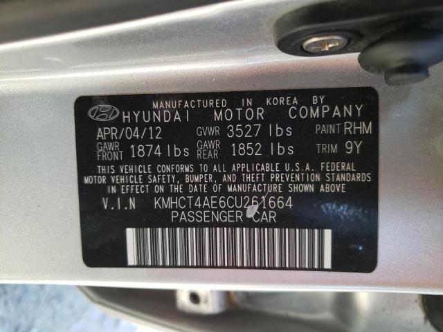 Photo 10 from auction – 2012 HYUNDAI ACCENT GLS with VIN KMHCT4AE6CU261664