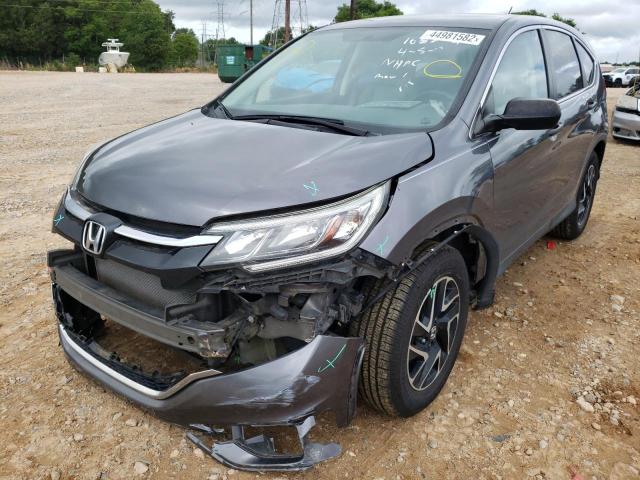 Photo 2 from auction – 2016 HONDA CR-V SE with VIN 2HKRM3H49GH514785