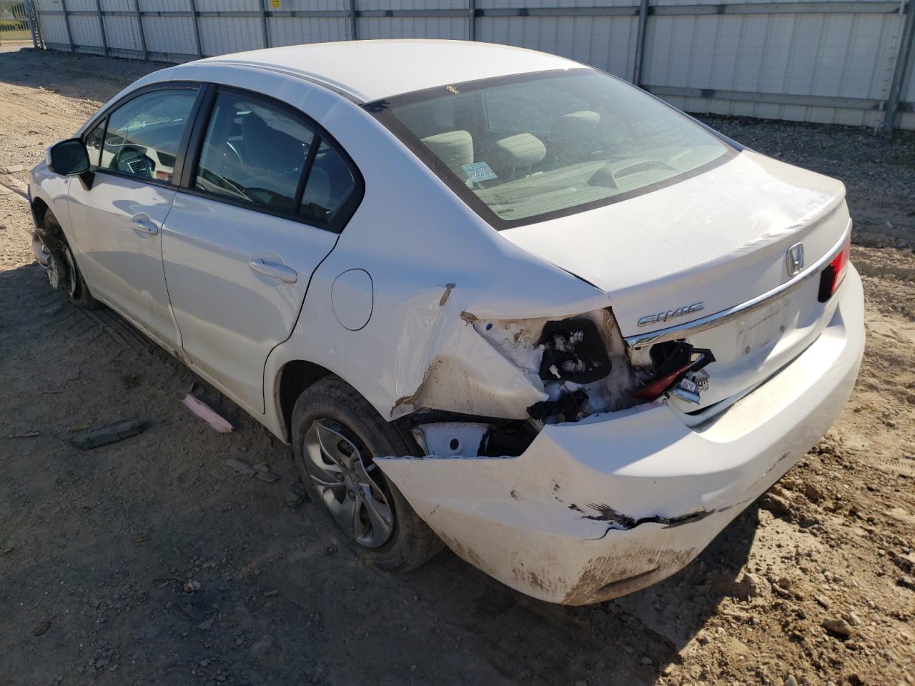 Photo 3 from auction – 2013 HONDA CIVIC LX with VIN 19XFB2F55DE098992