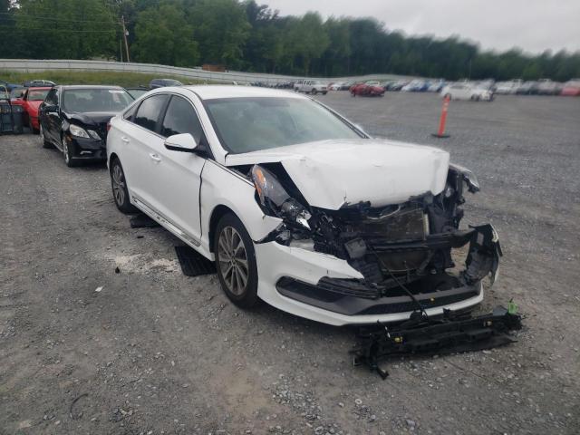 HYUNDAI SONATA SPO 2015 with VIN 5NPE34AF9FH022016 - Photo from auction
