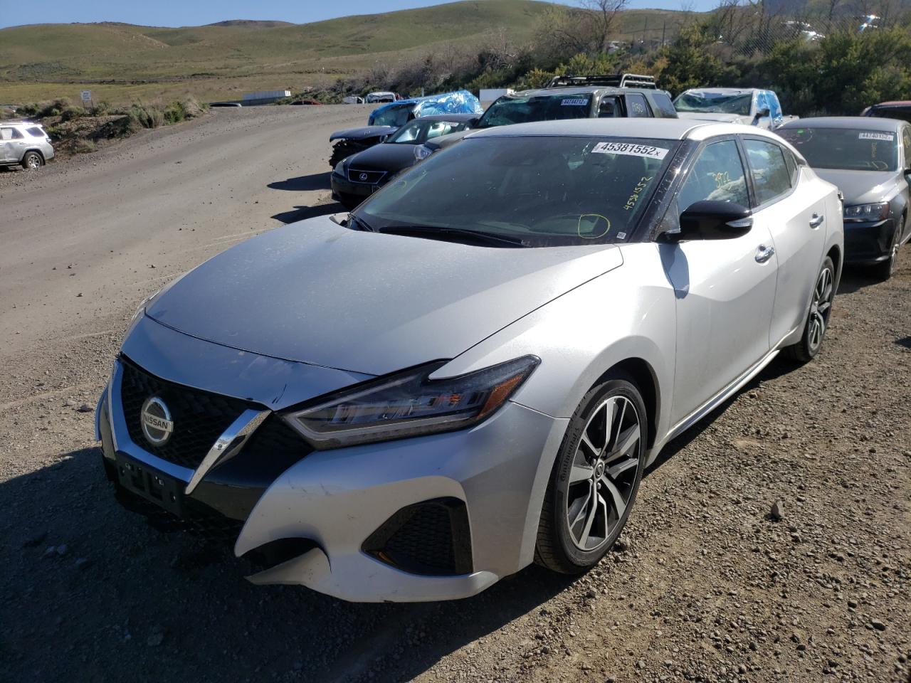 Photo 2 from auction – 2022 NISSAN MAXIMA SV with VIN 1N4AA6CV4NC504963