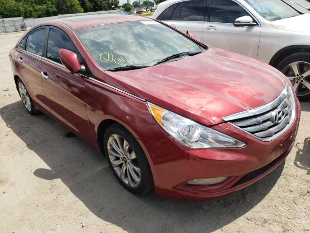 HYUNDAI SONATA SE 2013 with VIN 5NPEC4ACXDH796813 - Photo from auction