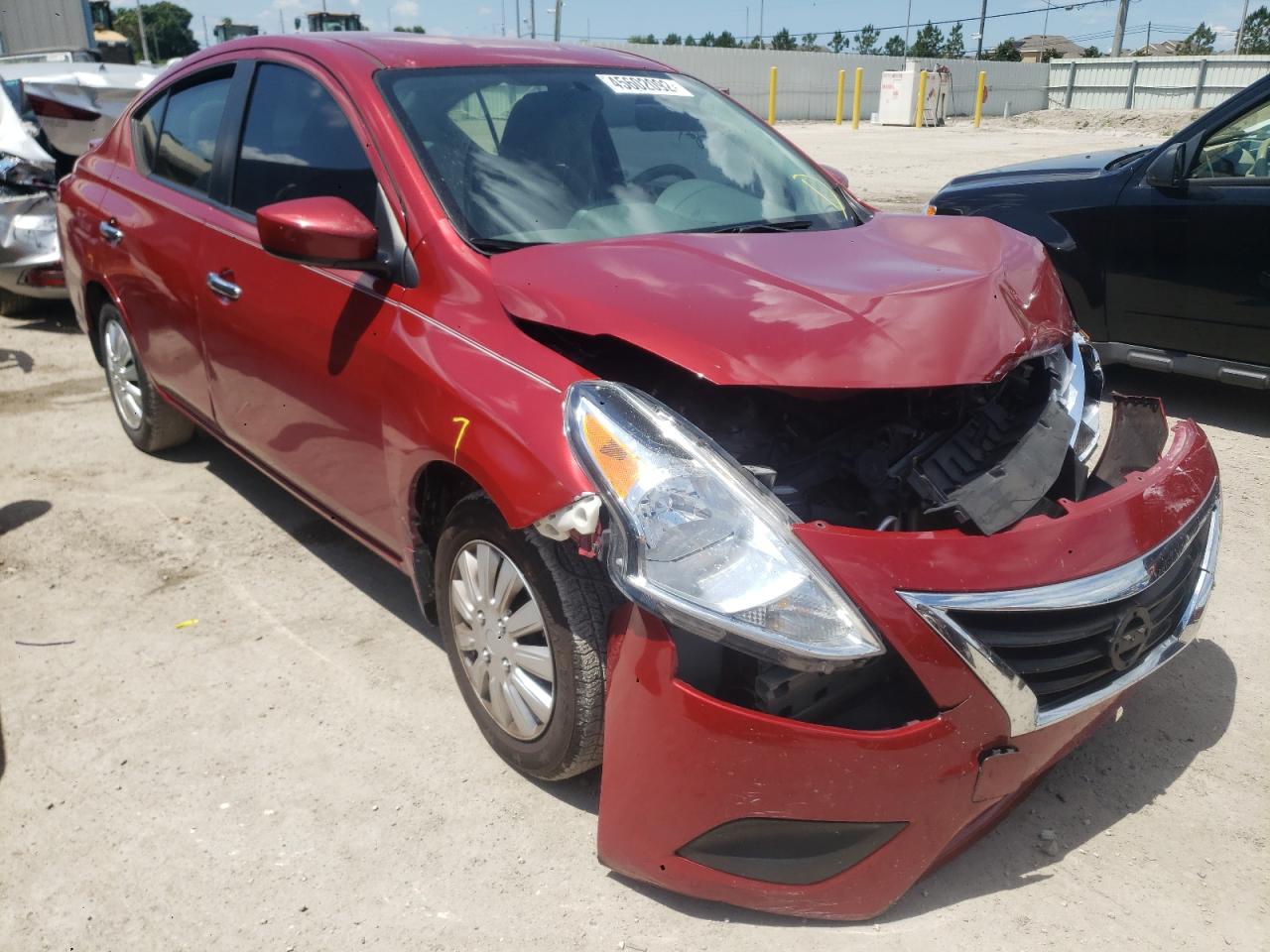 NISSAN VERSA S 2015 with VIN 3N1CN7AP6FL958139 - Photo from auction