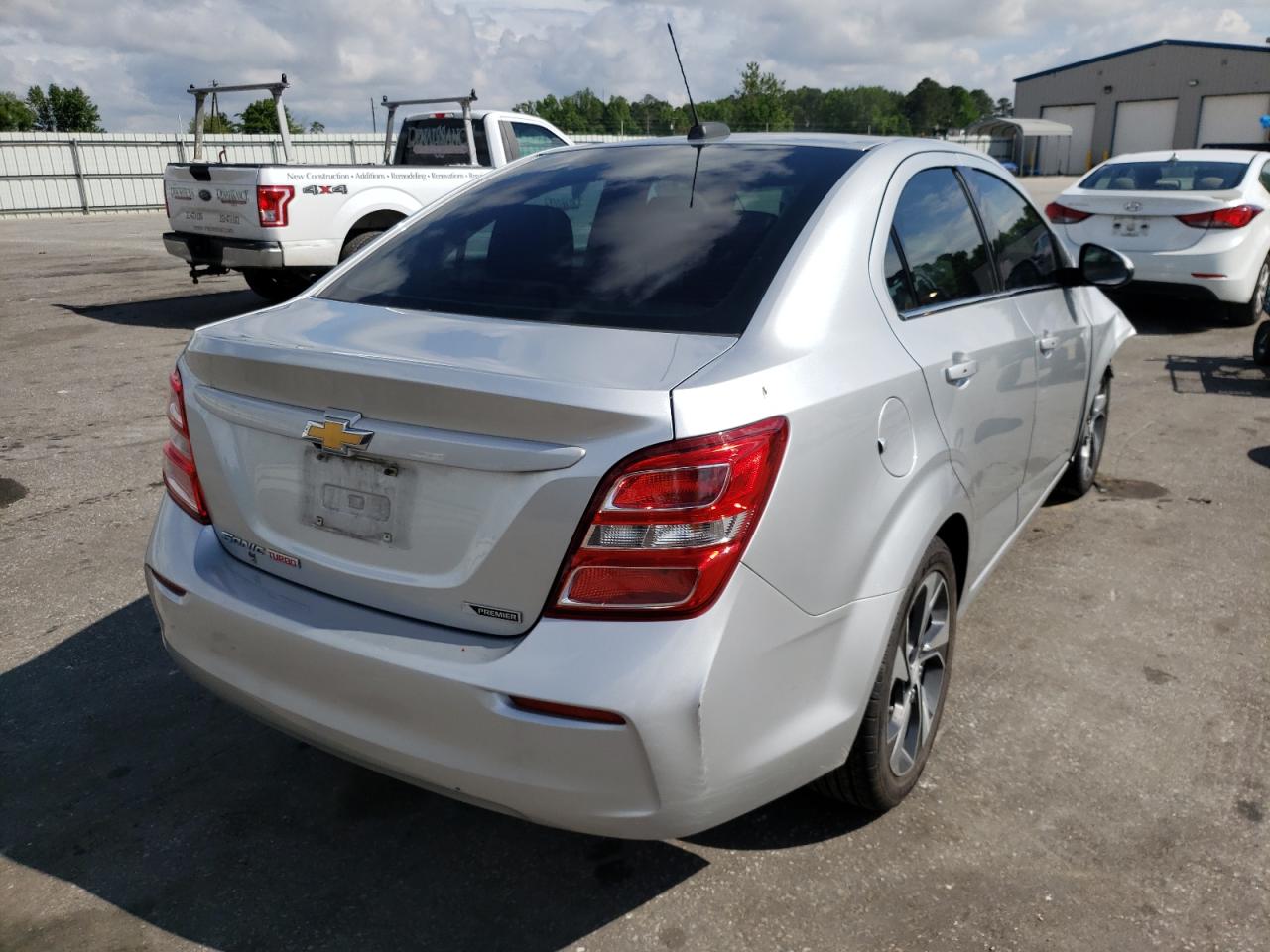 Photo 4 from auction – 2017 CHEVROLET SONIC PREM with VIN 1G1JF5SB0H4134227