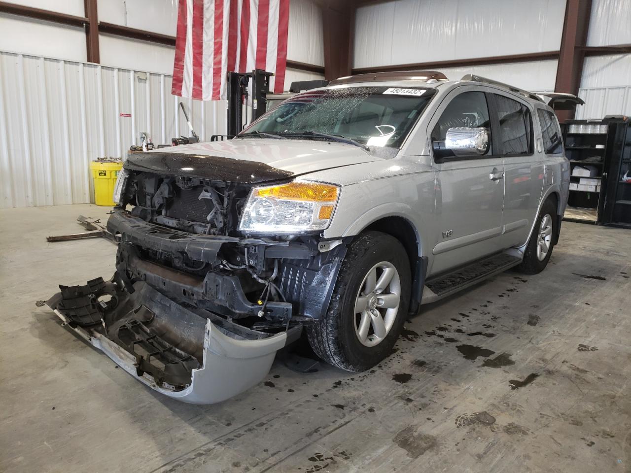 Photo 2 from auction – 2008 NISSAN ARMADA SE with VIN 5N1BA08D98N601432