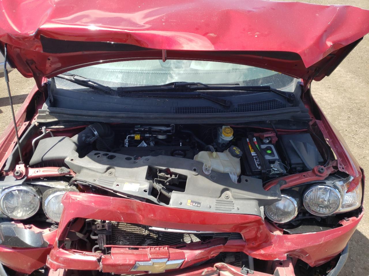 Photo 7 from auction – 2013 CHEVROLET SONIC LS with VIN 1G1JB6SH6D4203390