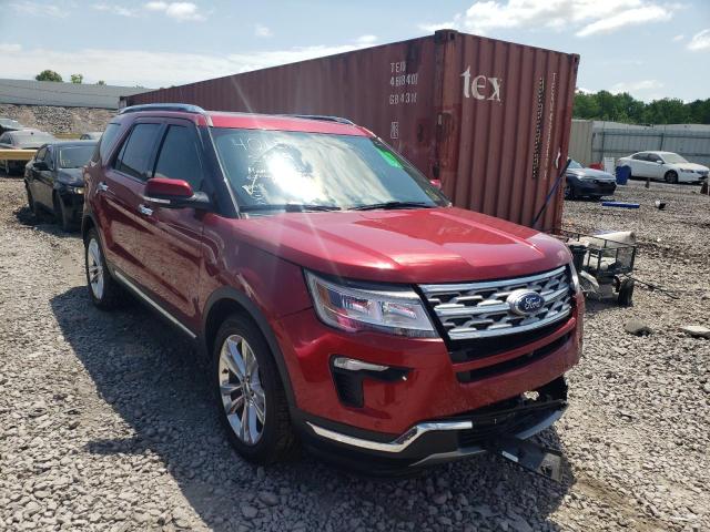 FORD EXPLORER L 2018 with VIN 1FM5K7FH2JGC22436 - Photo from auction