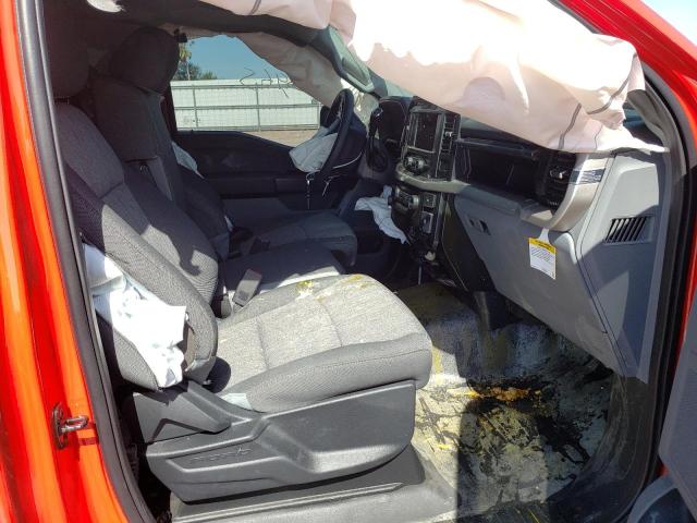 Photo 5 from auction – 2021 FORD F150 with VIN 1FTMF1C53MKF10947