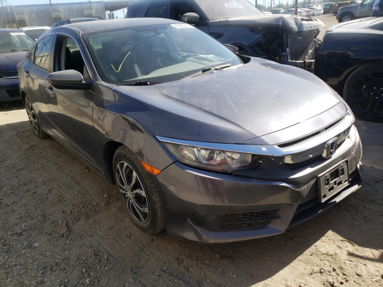 HONDA CIVIC LX 2016 with VIN 2HGFC2F57GH548763 - Photo from auction