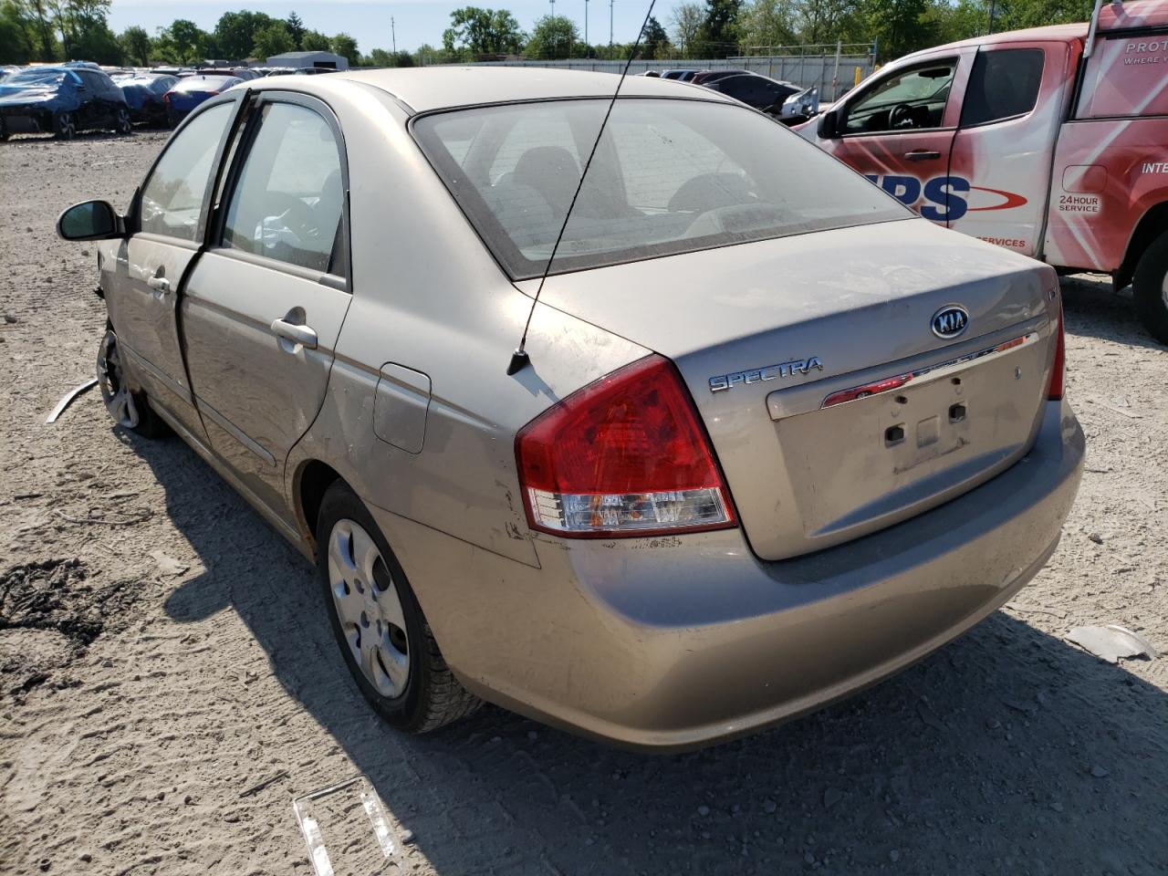 Photo 3 from auction – 2009 KIA SPECTRA with VIN KNAFE221595618439