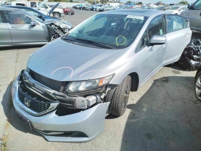 Photo 2 from auction – 2015 HONDA CIVIC EX with VIN 2HGFB2F85FH555870