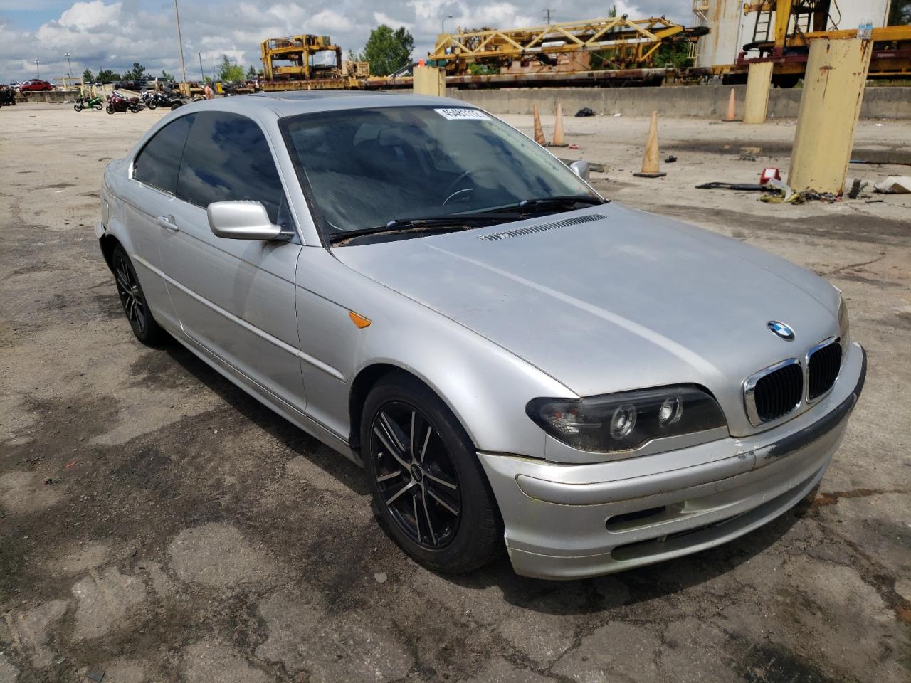 BMW 325 CI 2004 with VIN WBABD33464PL01959 - Photo from auction