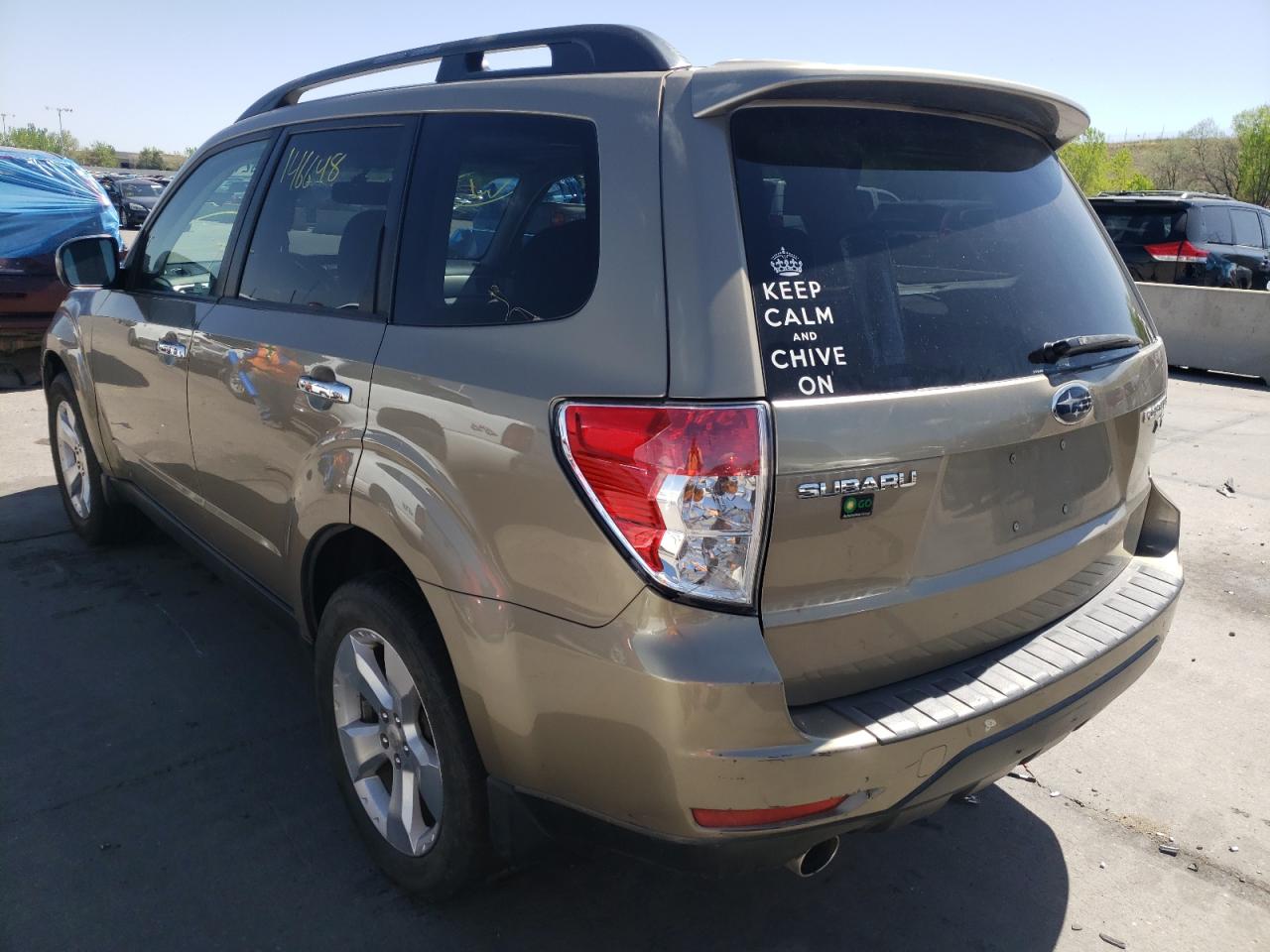 Photo 3 from auction – 2009 SUBARU FORESTER 2 with VIN JF2SH65629H723205