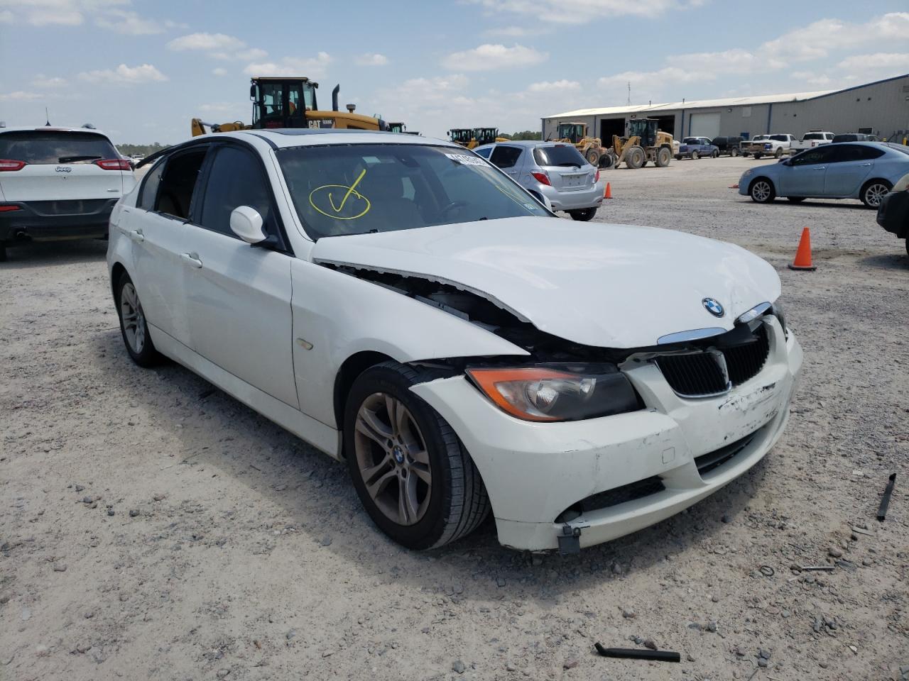 BMW 328 I SULE 2008 with VIN WBAVC53558FZ83975 - Photo from auction