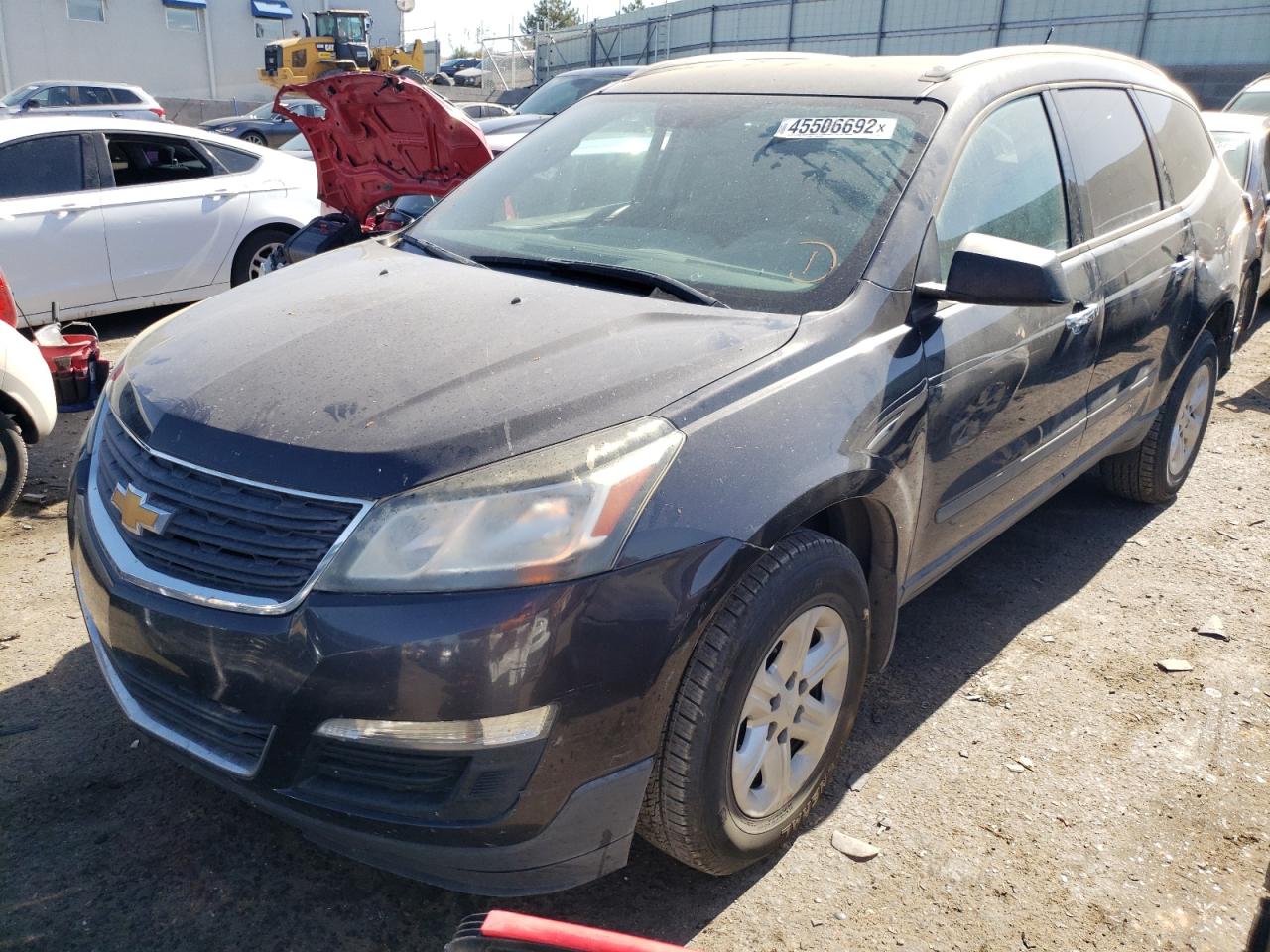 Photo 2 from auction – 2013 CHEVROLET TRAVERSE L with VIN 1GNKRFED7DJ174703