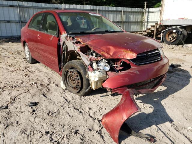 TOYOTA COROLLA CE 2005 with VIN 2T1BR32E75C460424 - Photo from auction