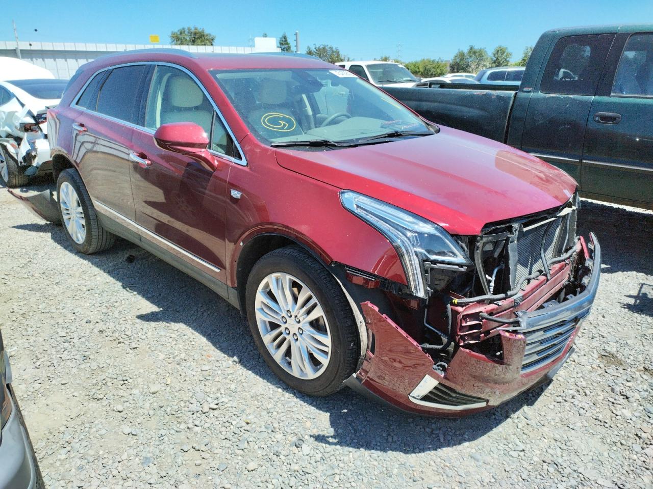 CADILLAC XT5 PREMIU 2018 with VIN 1GYKNFRS4JZ170449 - Photo from auction