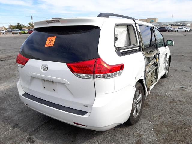 Photo 4 from auction – 2014 TOYOTA SIENNA LE with VIN 5TDKK3DC8ES417783