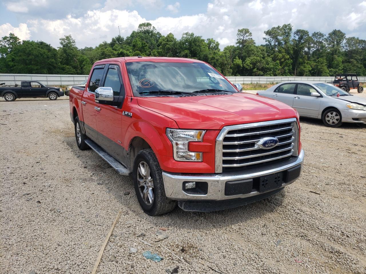 FORD F150 SUPER 2015 with VIN 1FTEW1CP8FFB87562 - Photo from auction