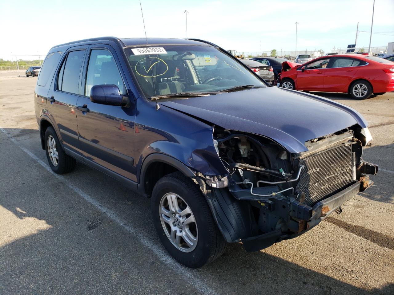 HONDA CR-V EX 2003 with VIN SHSRD78803U109426 - Photo from auction