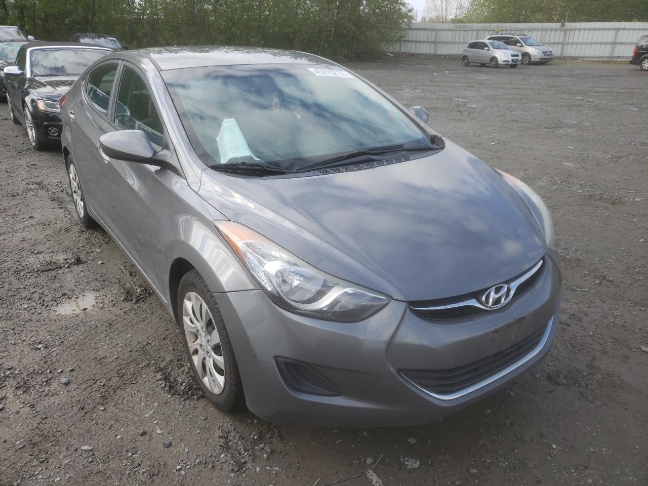 HYUNDAI ELANTRA GL 2012 with VIN 5NPDH4AE7CH140758 - Photo from auction